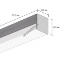 Накладной алюминиевый профиль для светодиодных лент LD profile – 11, 29531